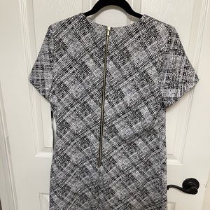 Calvin Klein Dress Size 10 Black and White
